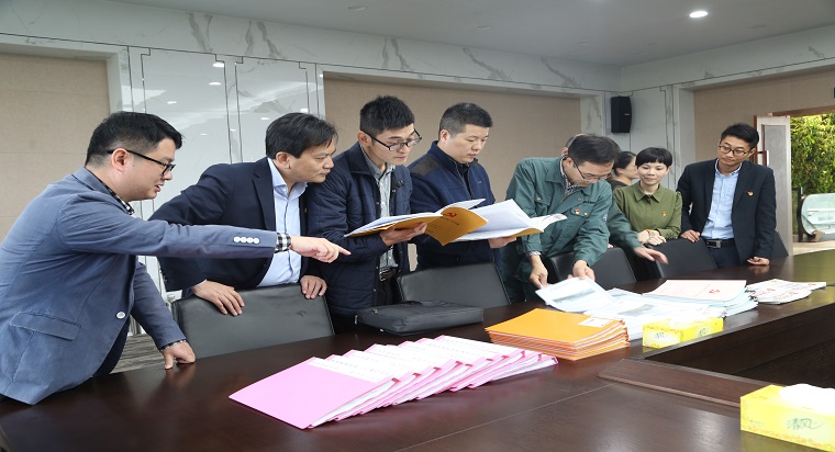 省委組織部基層黨建工作調研組蒞臨公司  公司黨委書記、總經理朱金松作專題匯報